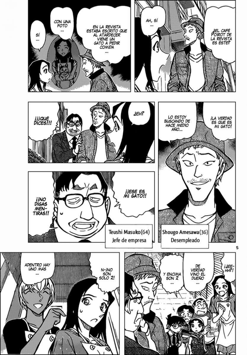 Detective Conan Capitulo 865: Taii, el gato cálico página 6