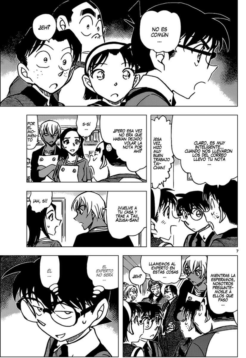 Detective Conan Capitulo 865: Taii, el gato cálico página 8