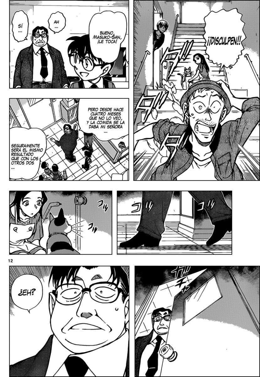 Detective Conan Capitulo 866: Un gato escondiendo sus garras página 13