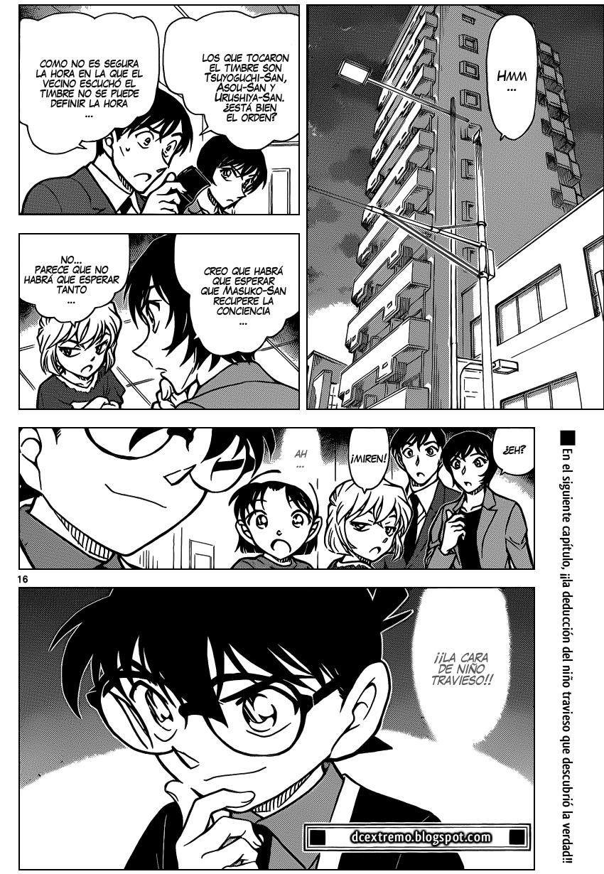 Detective Conan Capitulo 867: Niño travieso página 17