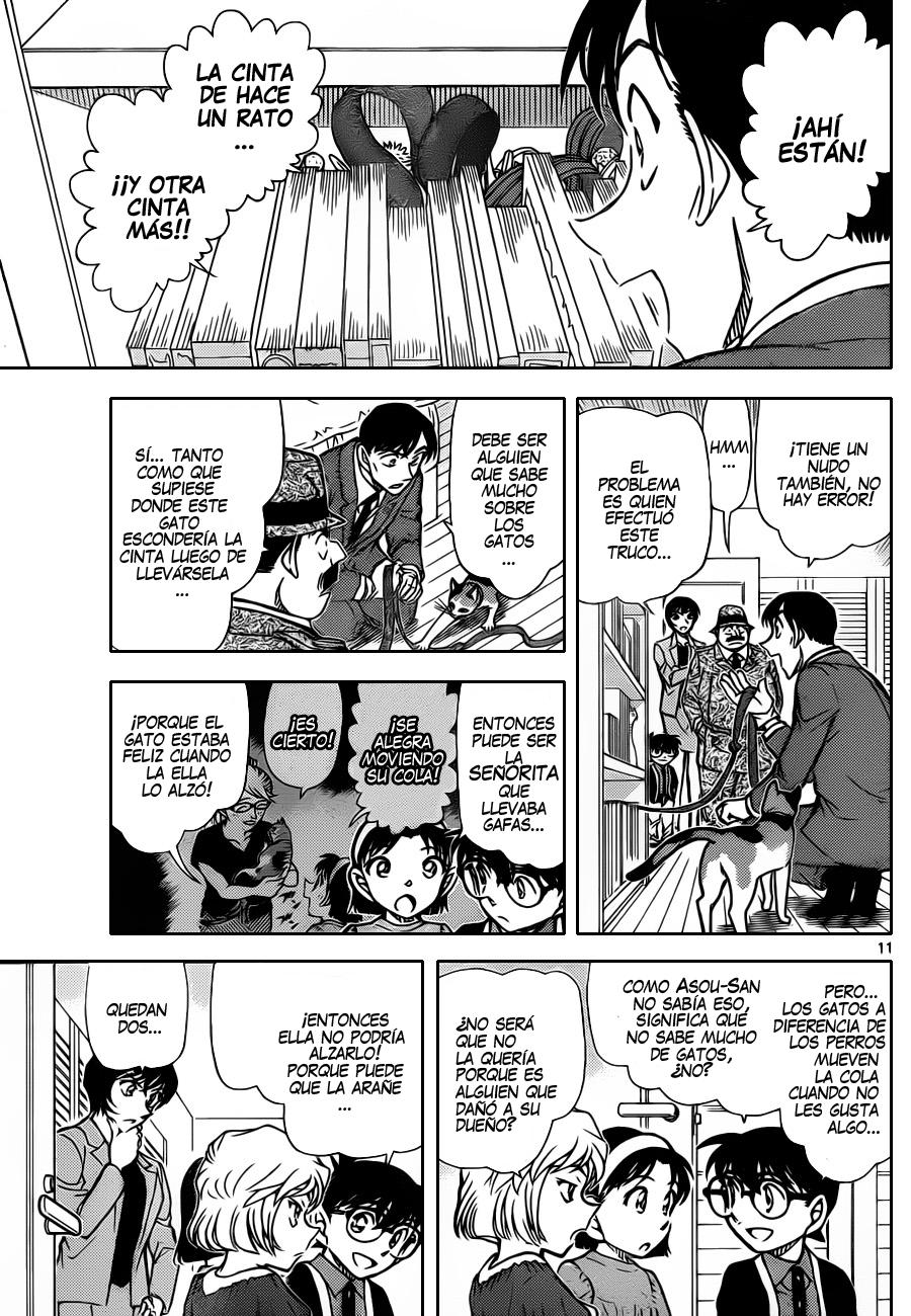 Detective Conan Capitulo 868: Gato de la suerte página 12