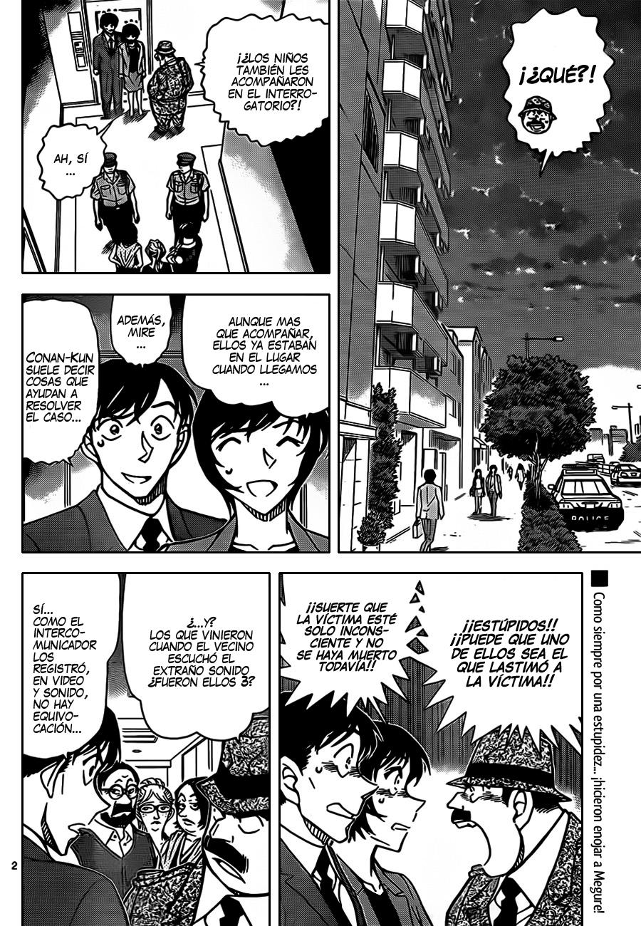 Detective Conan Capitulo 868: Gato de la suerte página 3