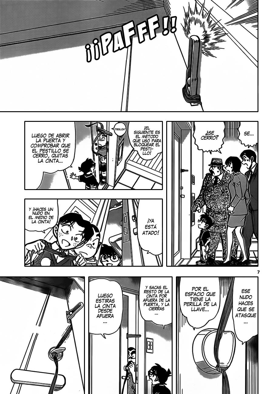 Detective Conan Capitulo 868: Gato de la suerte página 8