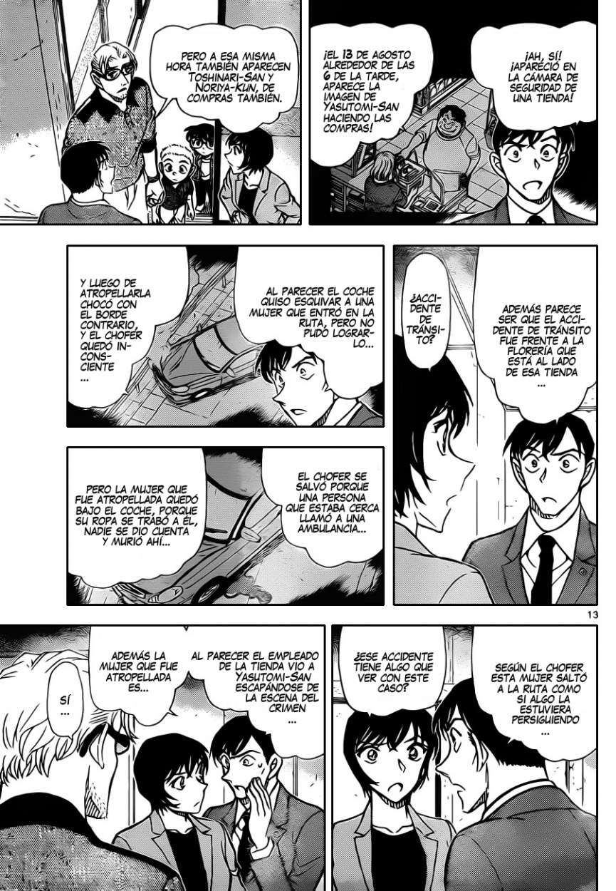 Detective Conan Capitulo 870: Cuando se cumple el deseo... página 14