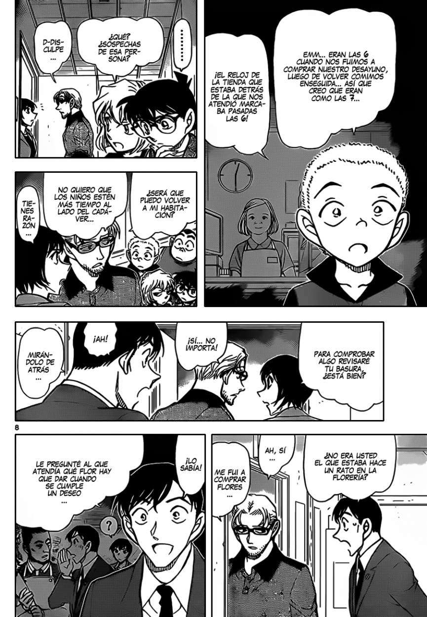 Detective Conan Capitulo 870: Cuando se cumple el deseo... página 9
