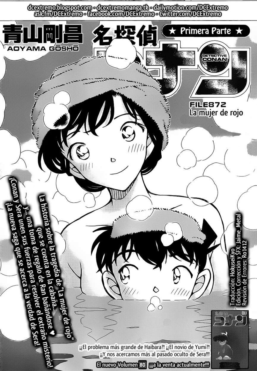 Detective Conan Capitulo 872: La mujer de rojo página 2