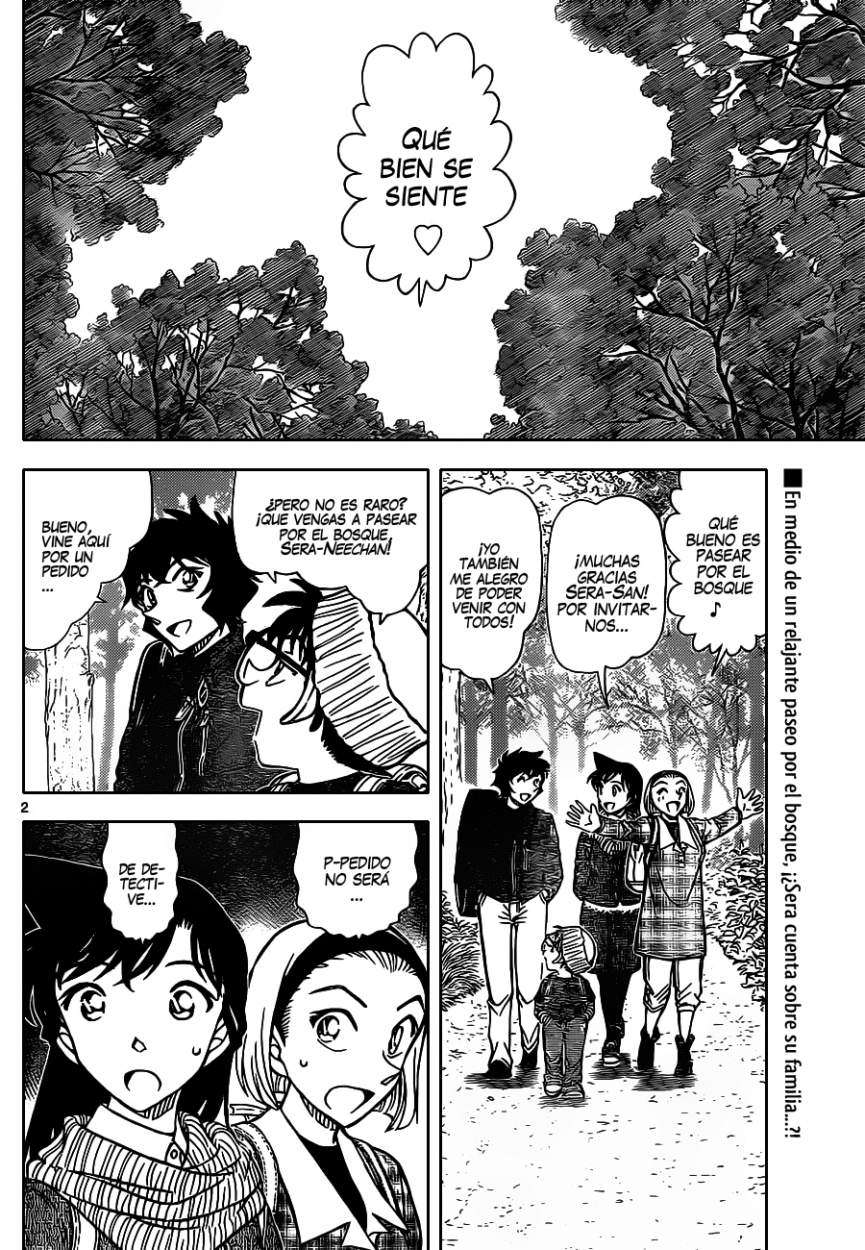 Detective Conan Capitulo 872: La mujer de rojo página 3