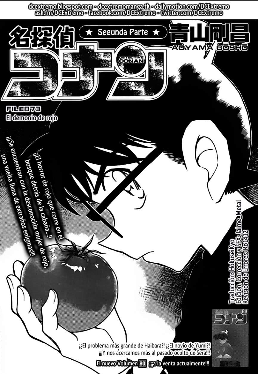 Detective Conan Capitulo 873: El demonio de rojo página 2