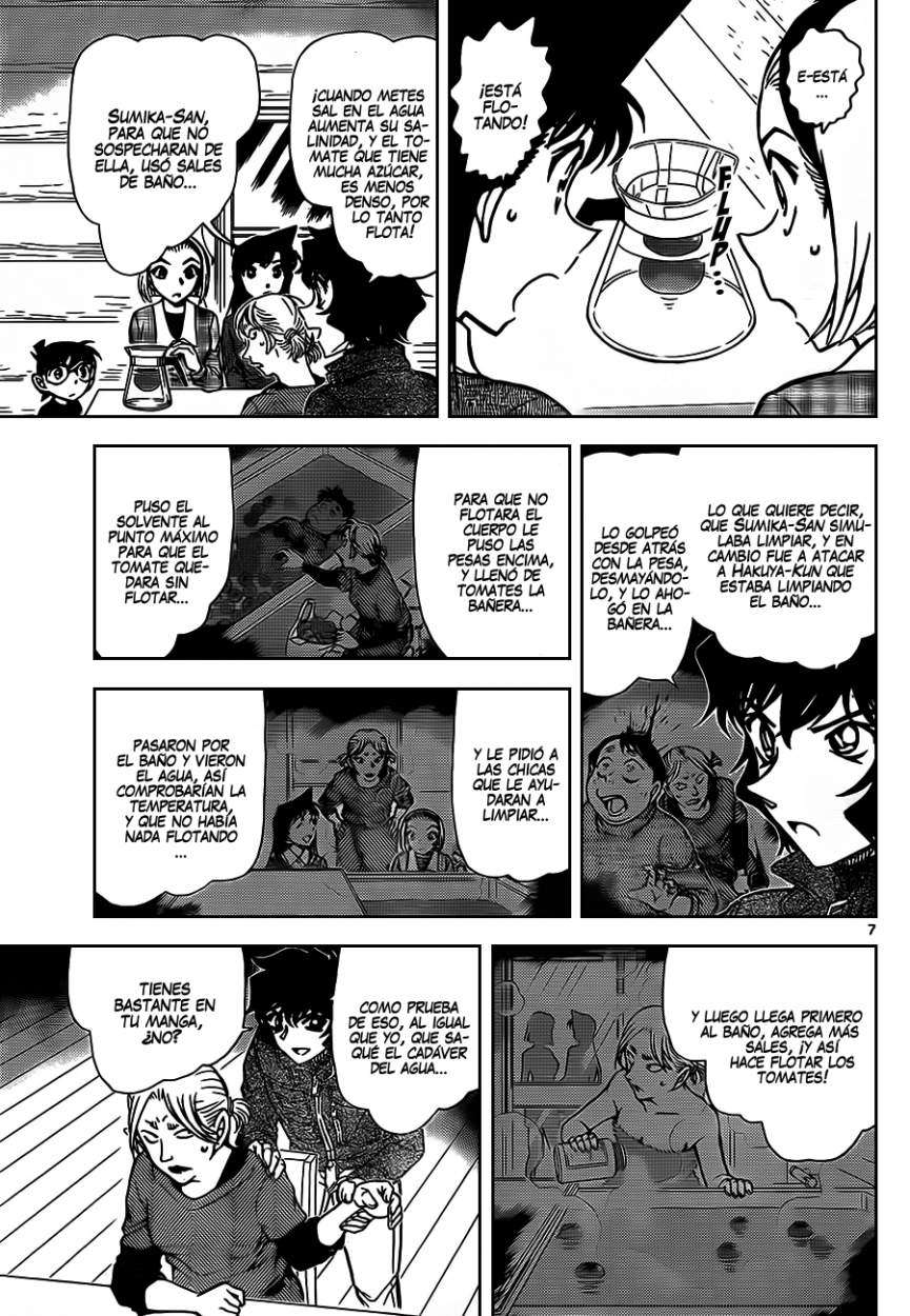 Detective Conan Capitulo 875: La roja tragedia página 8