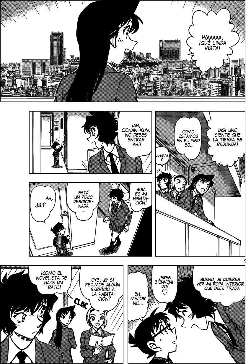 Detective Conan Capitulo 876: Novelista romántico página 10