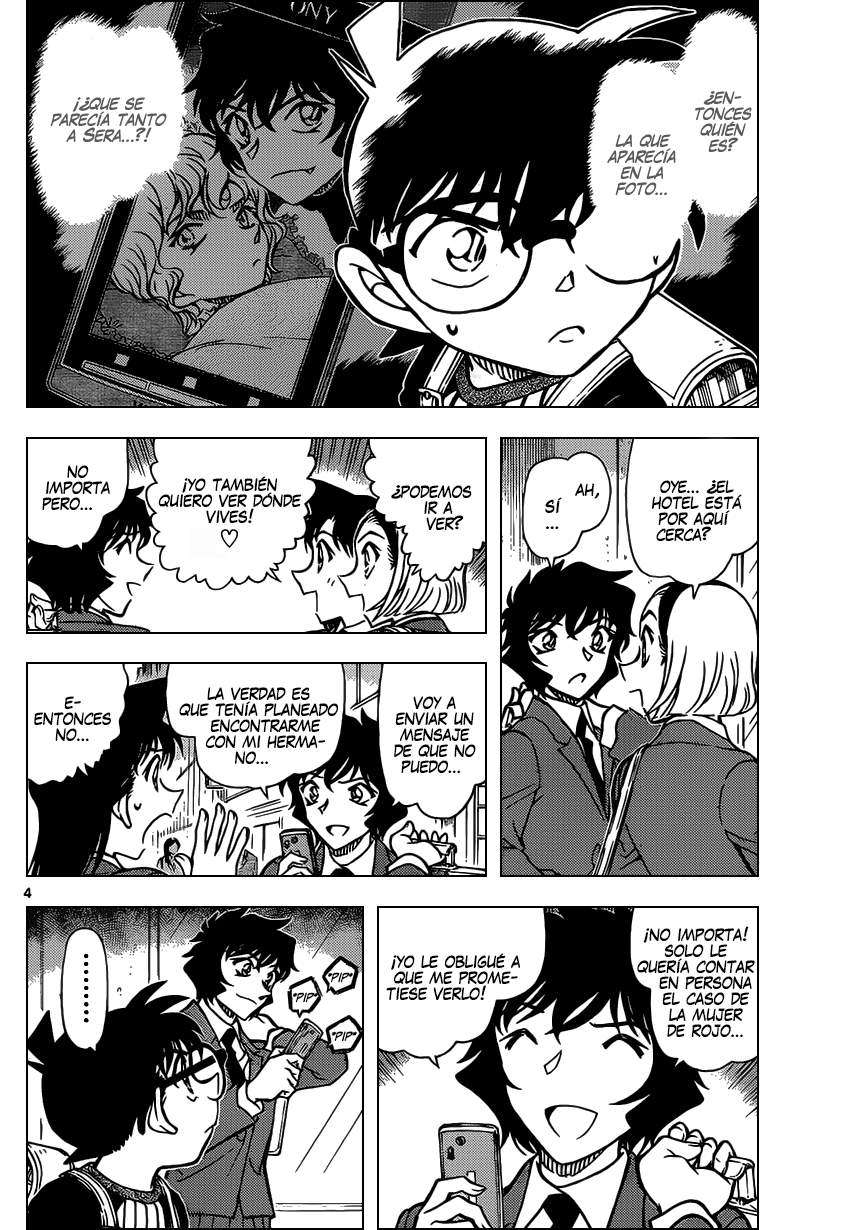 Detective Conan Capitulo 876: Novelista romántico página 5