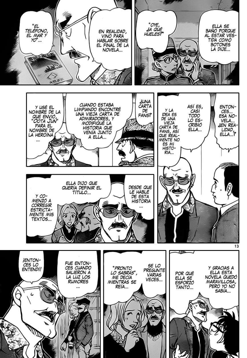 Detective Conan Capitulo 878: El teléfono, el Mar, y yo página 14
