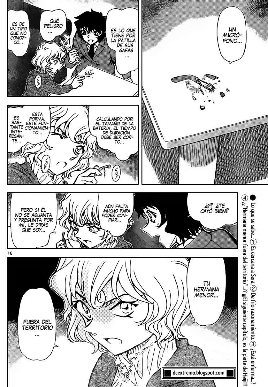 Detective Conan Capitulo 878: El teléfono, el Mar, y yo página 17