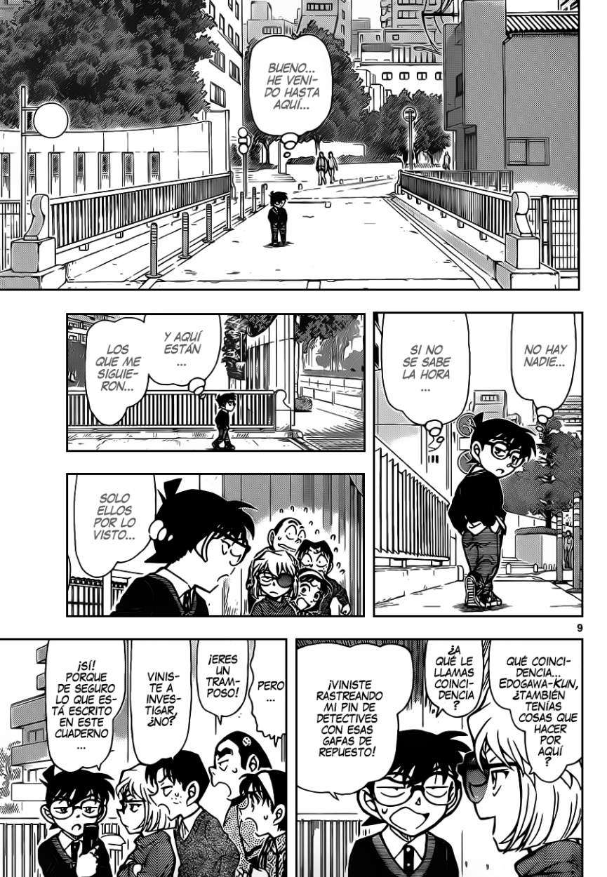 Detective Conan Capitulo 879: El Maestro del Detective página 10