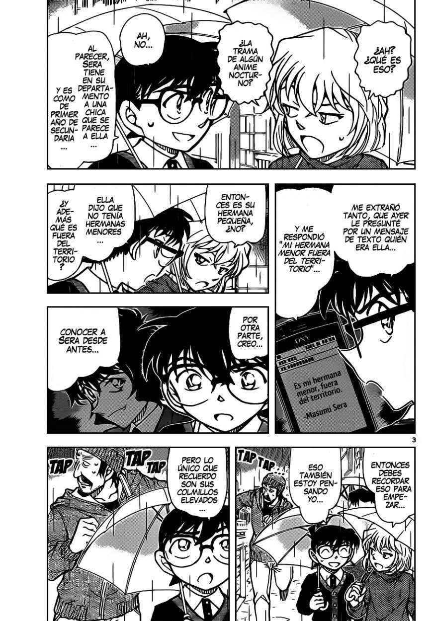 Detective Conan Capitulo 879: El Maestro del Detective página 4