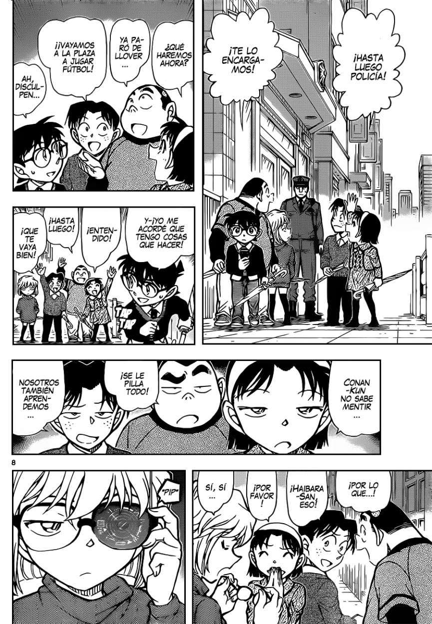 Detective Conan Capitulo 879: El Maestro del Detective página 9