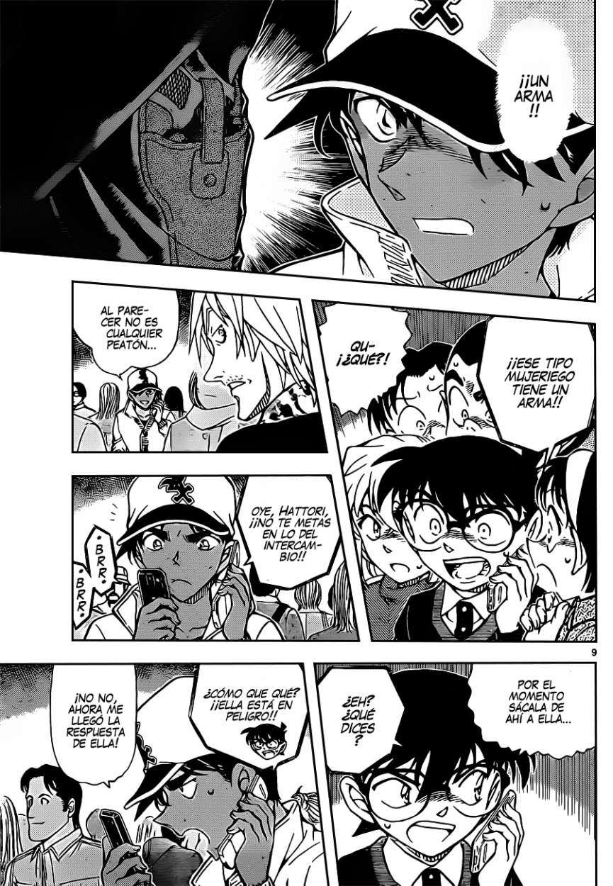 Detective Conan Capitulo 881: El escenario del tráfico de drogas página 10