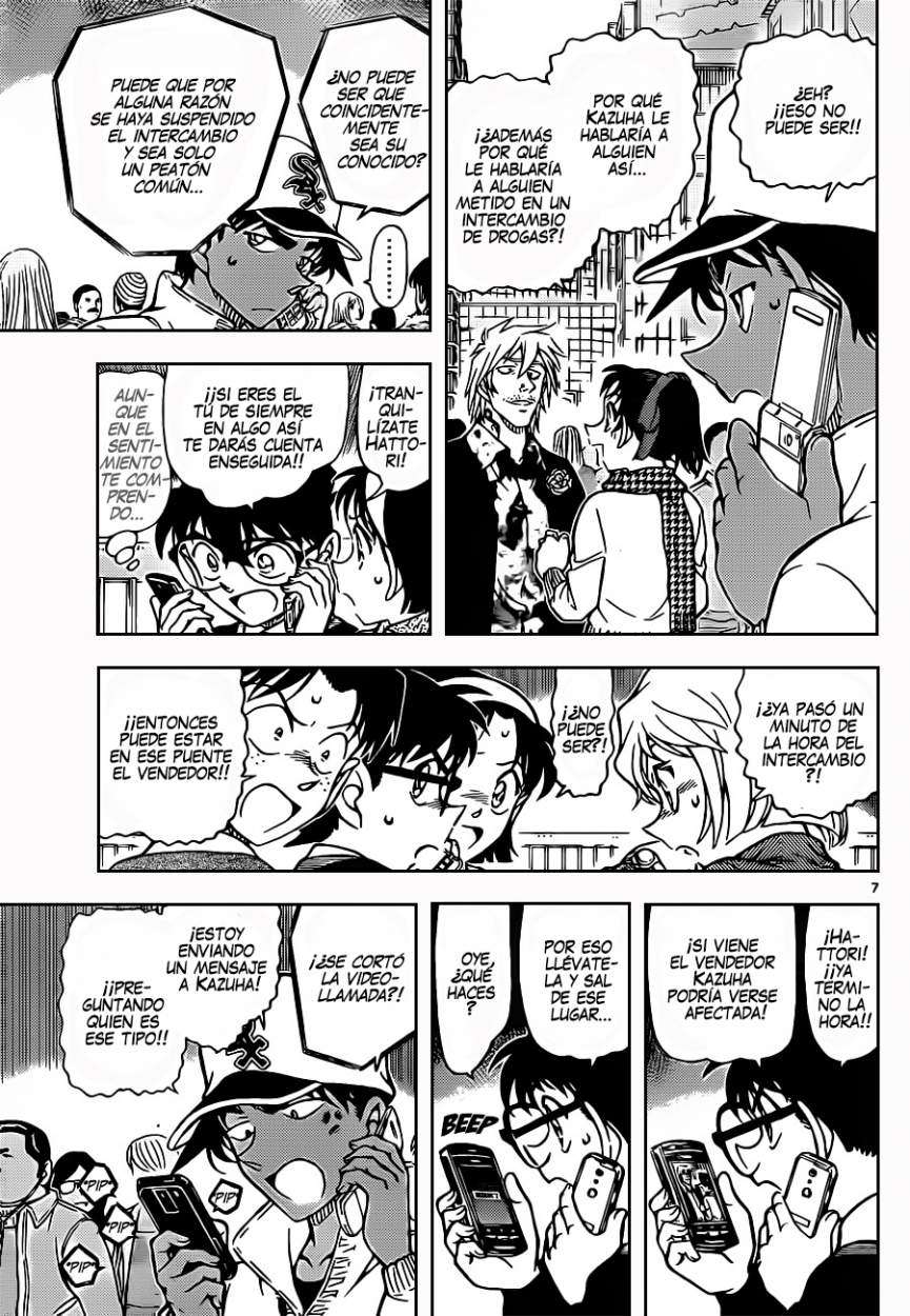Detective Conan Capitulo 881: El escenario del tráfico de drogas página 8