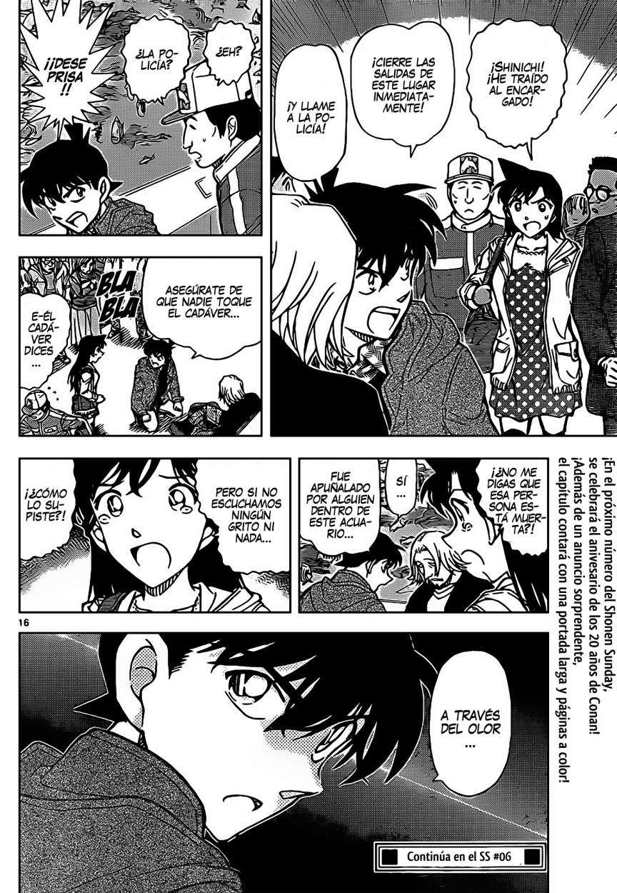 Detective Conan Capitulo 882: Recuerdos celestes página 17