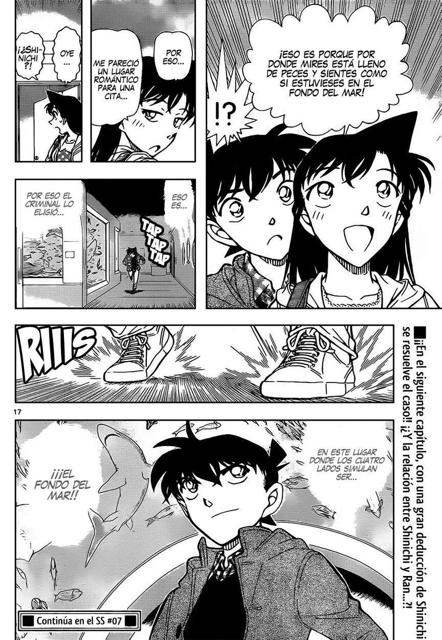 Detective Conan Capitulo 883: El Detective Escarlata página 16