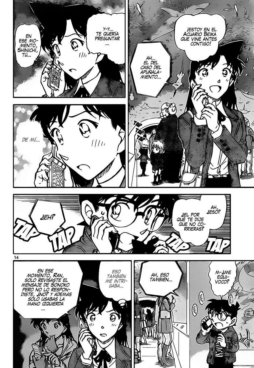 Detective Conan Capitulo 884: La Rosa Respuesta página 15