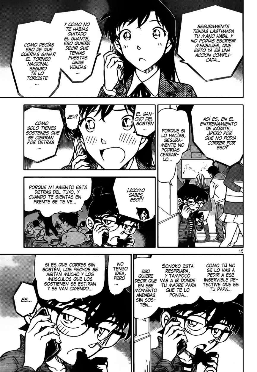 Detective Conan Capitulo 884: La Rosa Respuesta página 16