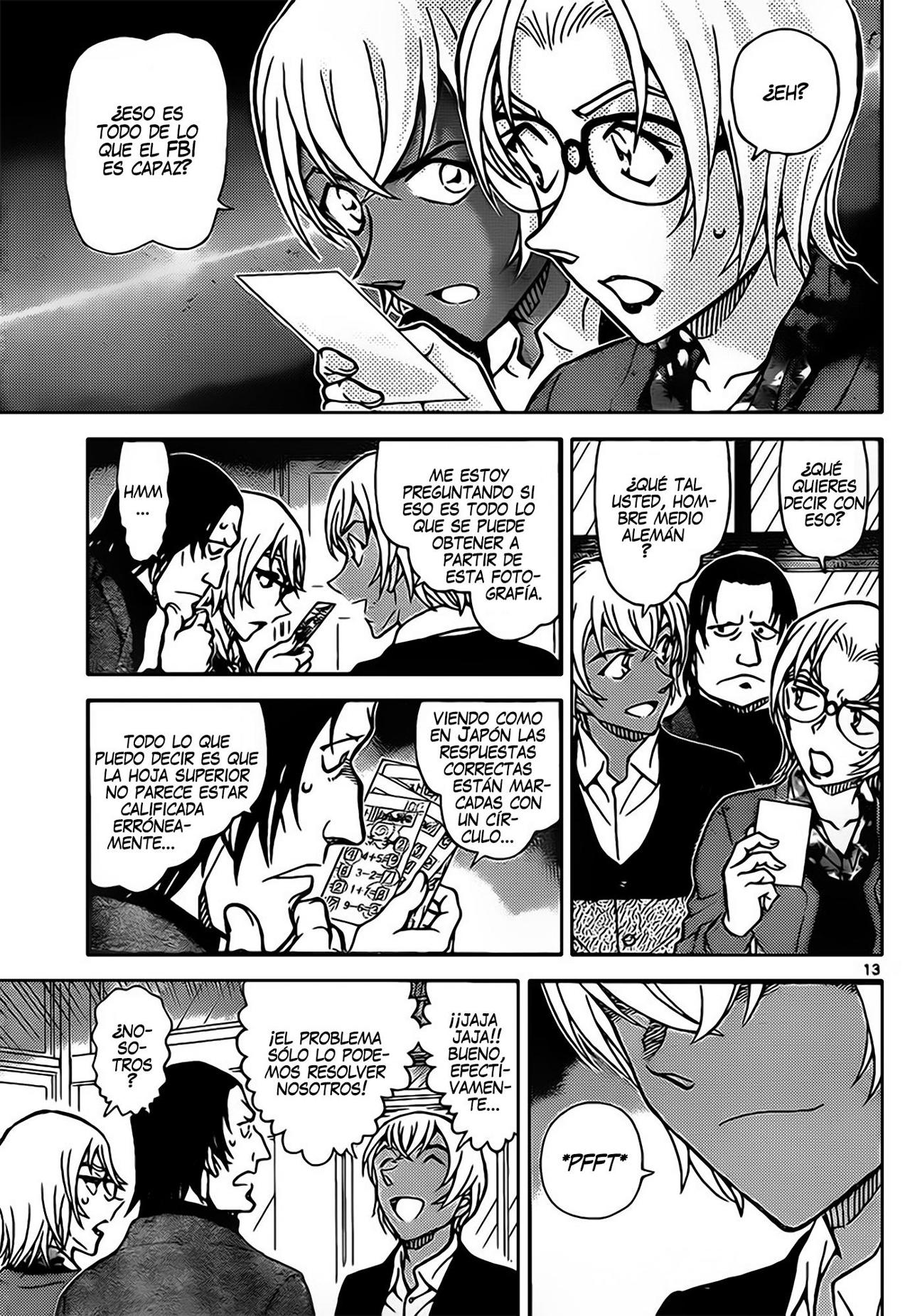 Detective Conan Capitulo 892: Sal de mi Japón página 14