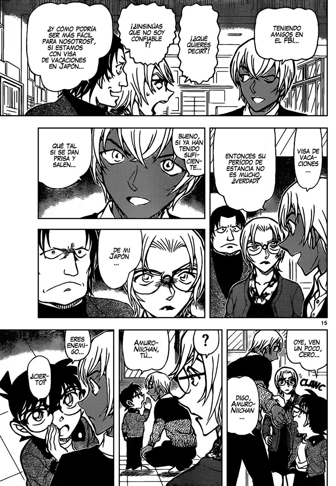 Detective Conan Capitulo 892: Sal de mi Japón página 16
