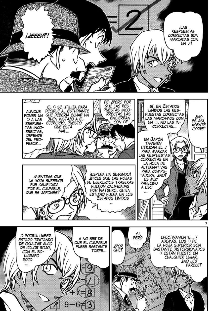 Detective Conan Capitulo 893: La persecución de Bourbon, el Prólogo Escarlata página 8