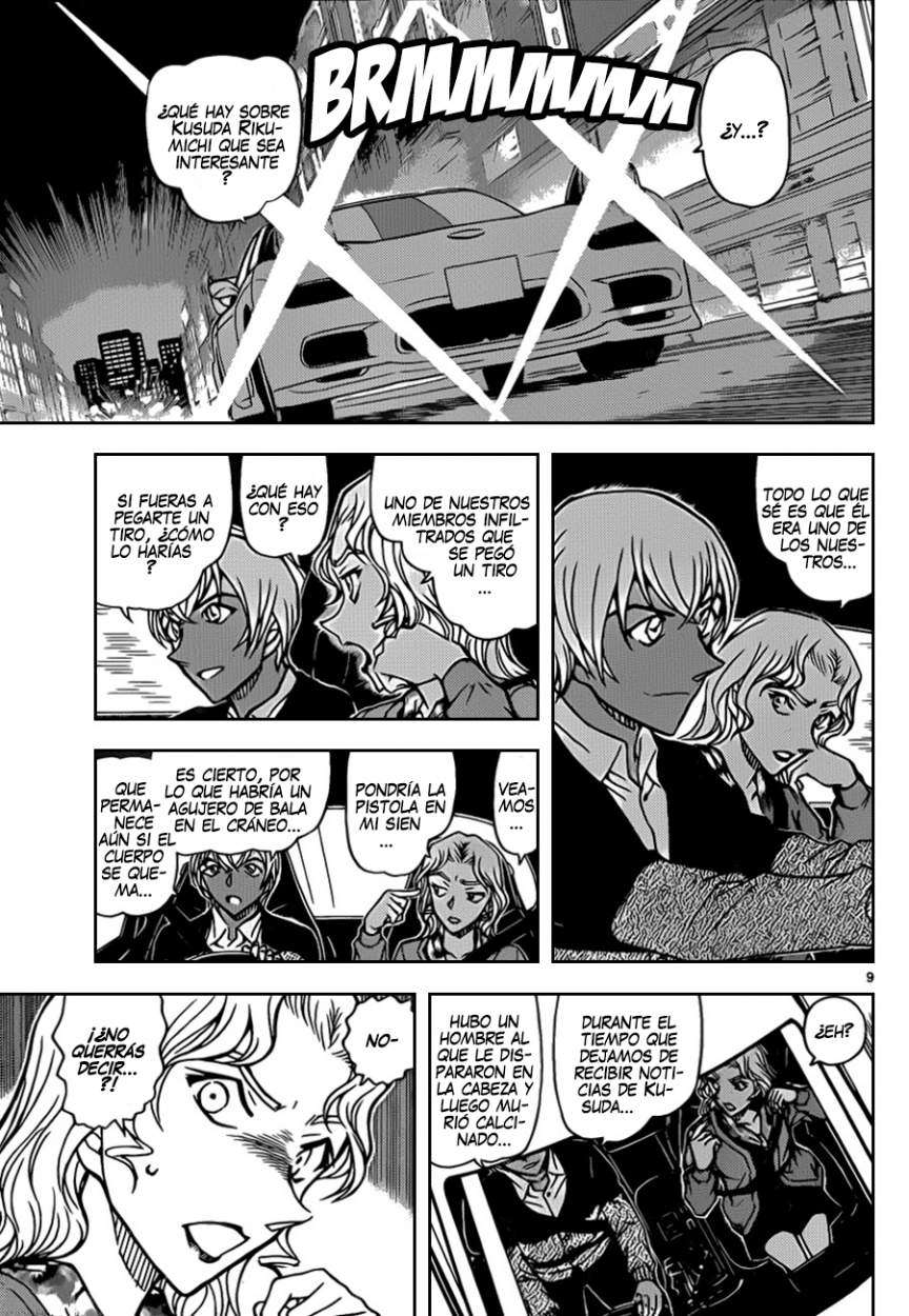 Detective Conan Capitulo 894: La sospecha Escarlata página 10