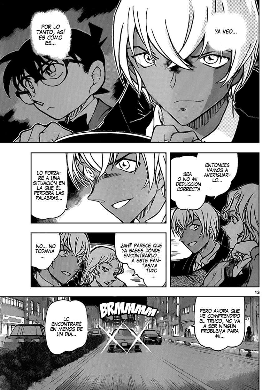 Detective Conan Capitulo 894: La sospecha Escarlata página 14