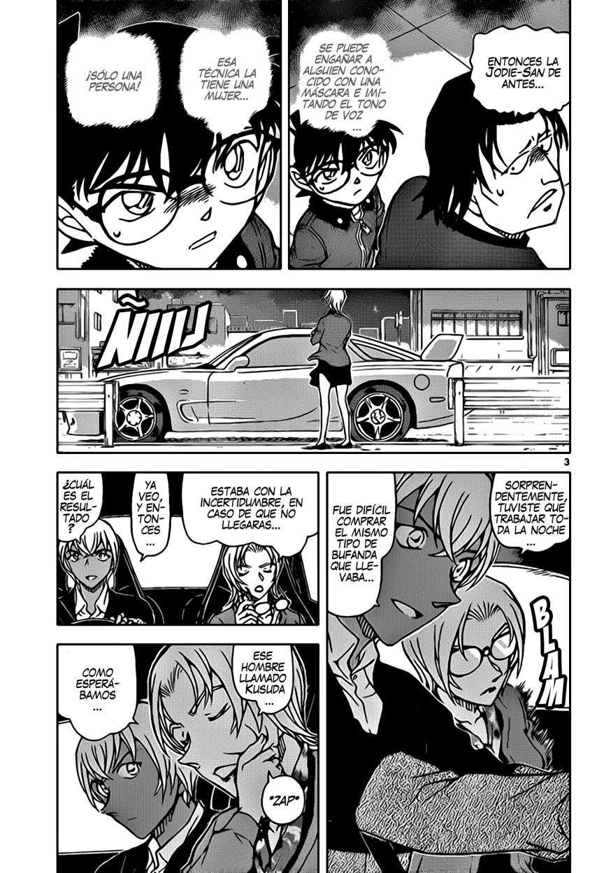 Detective Conan Capitulo 894: La sospecha Escarlata página 4