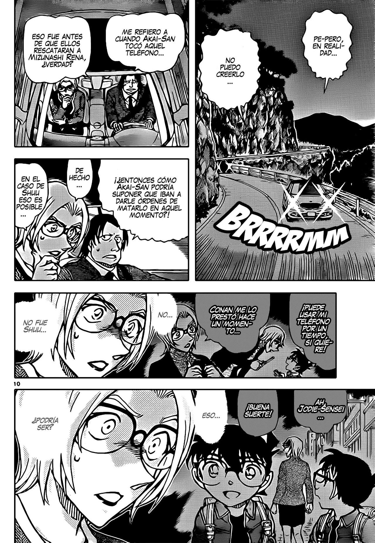 Detective Conan Capitulo 895: Interrogatorio Escarlata página 11