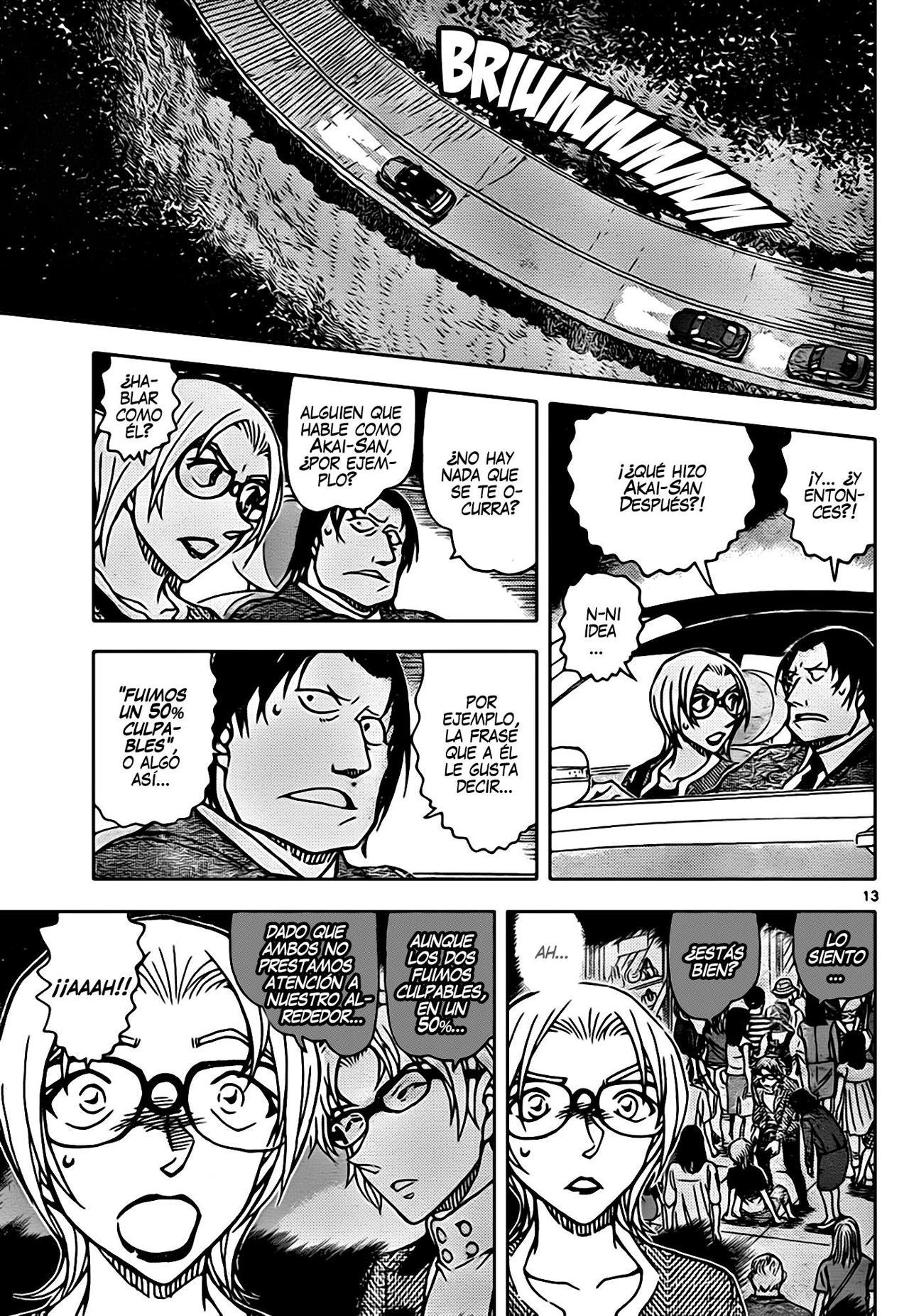 Detective Conan Capitulo 895: Interrogatorio Escarlata página 14