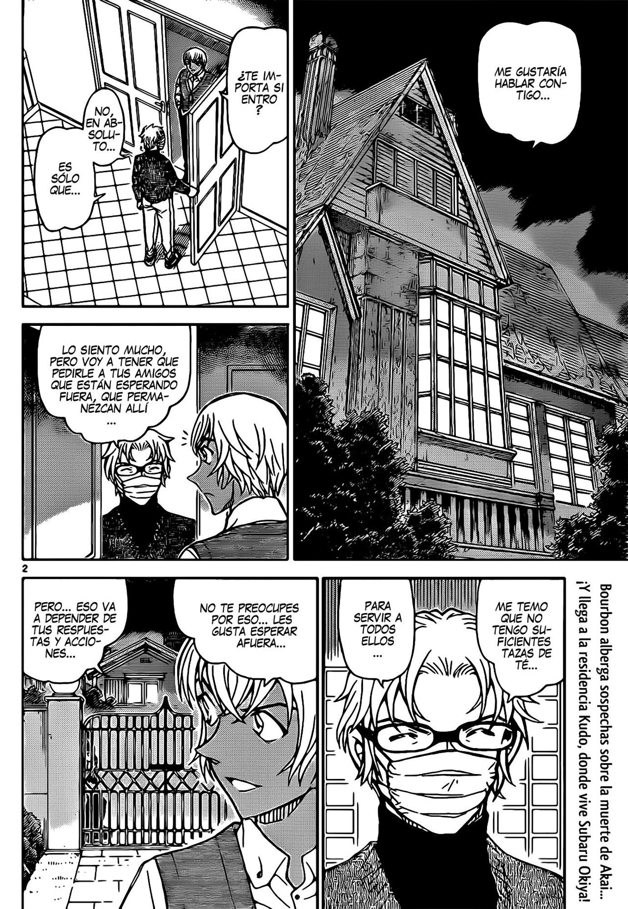 Detective Conan Capitulo 895: Interrogatorio Escarlata página 3