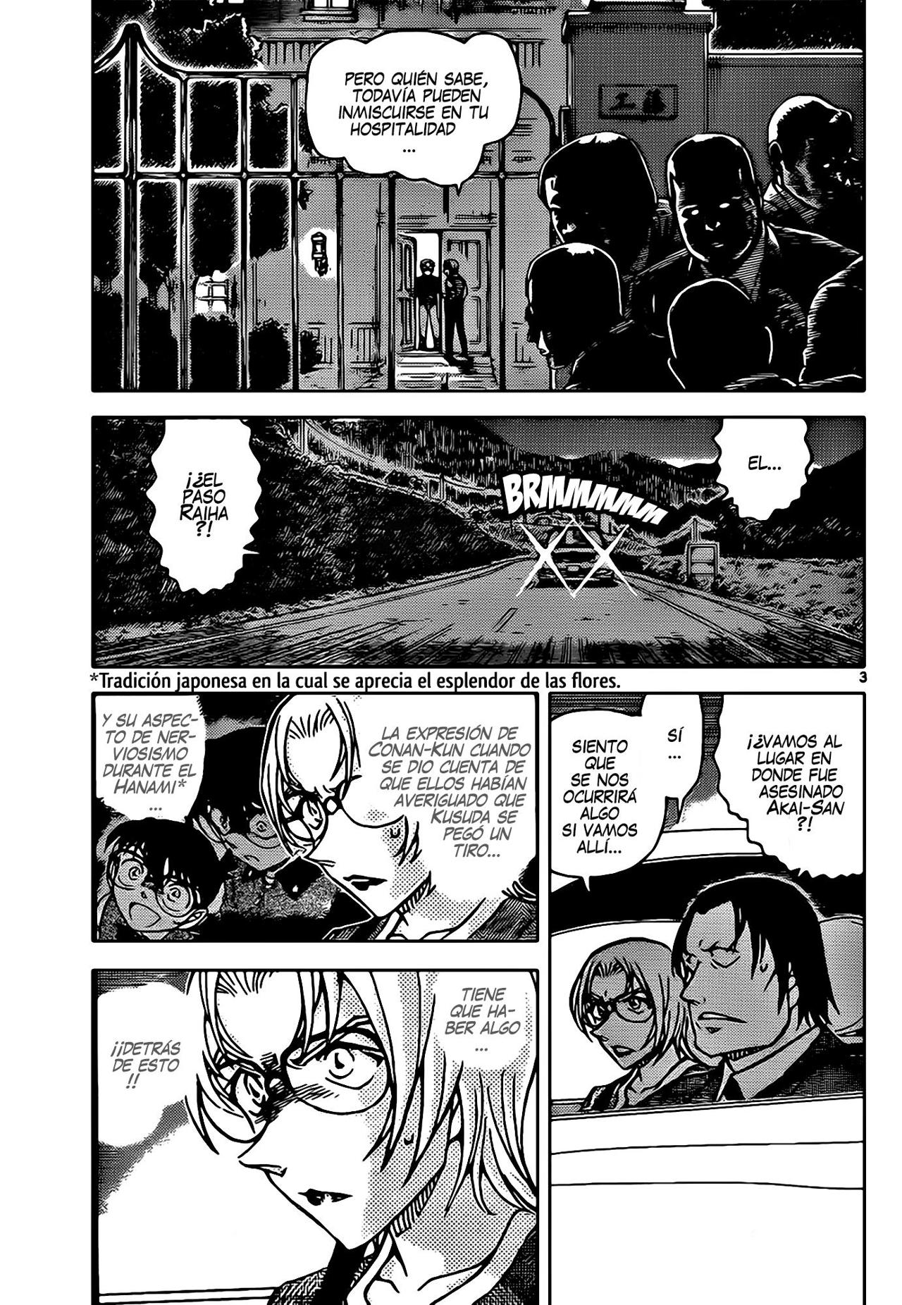 Detective Conan Capitulo 895: Interrogatorio Escarlata página 4
