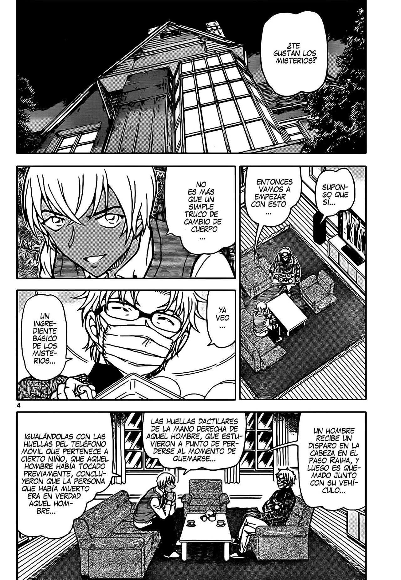 Detective Conan Capitulo 895: Interrogatorio Escarlata página 5