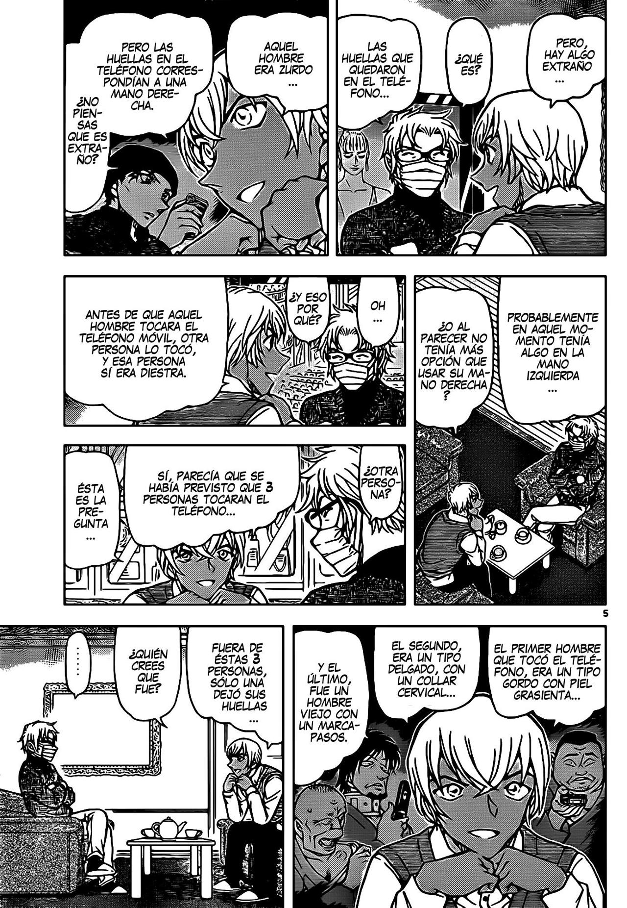 Detective Conan Capitulo 895: Interrogatorio Escarlata página 6