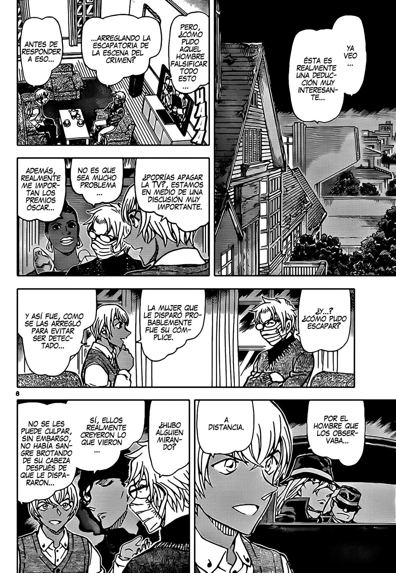 Detective Conan Capitulo 895: Interrogatorio Escarlata página 9