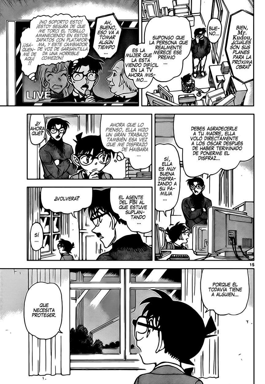 Detective Conan Capitulo 897: La verdad Escarlata página 16