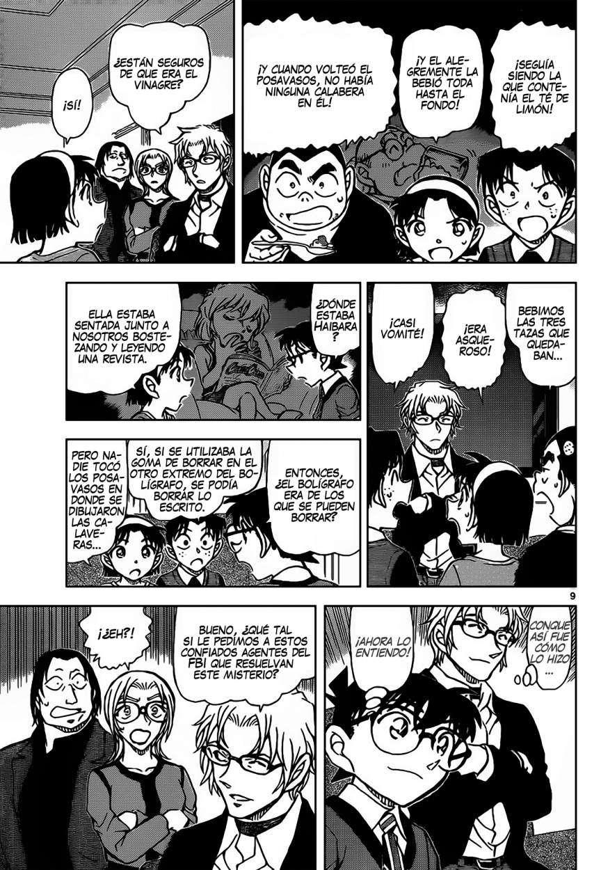 Detective Conan Capitulo 898: El Epílogo Escarlata página 10