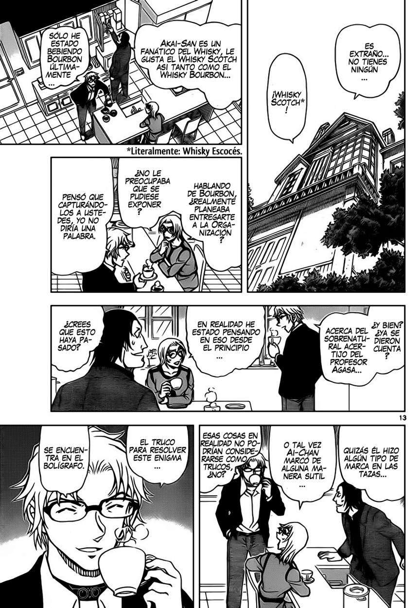 Detective Conan Capitulo 898: El Epílogo Escarlata página 14
