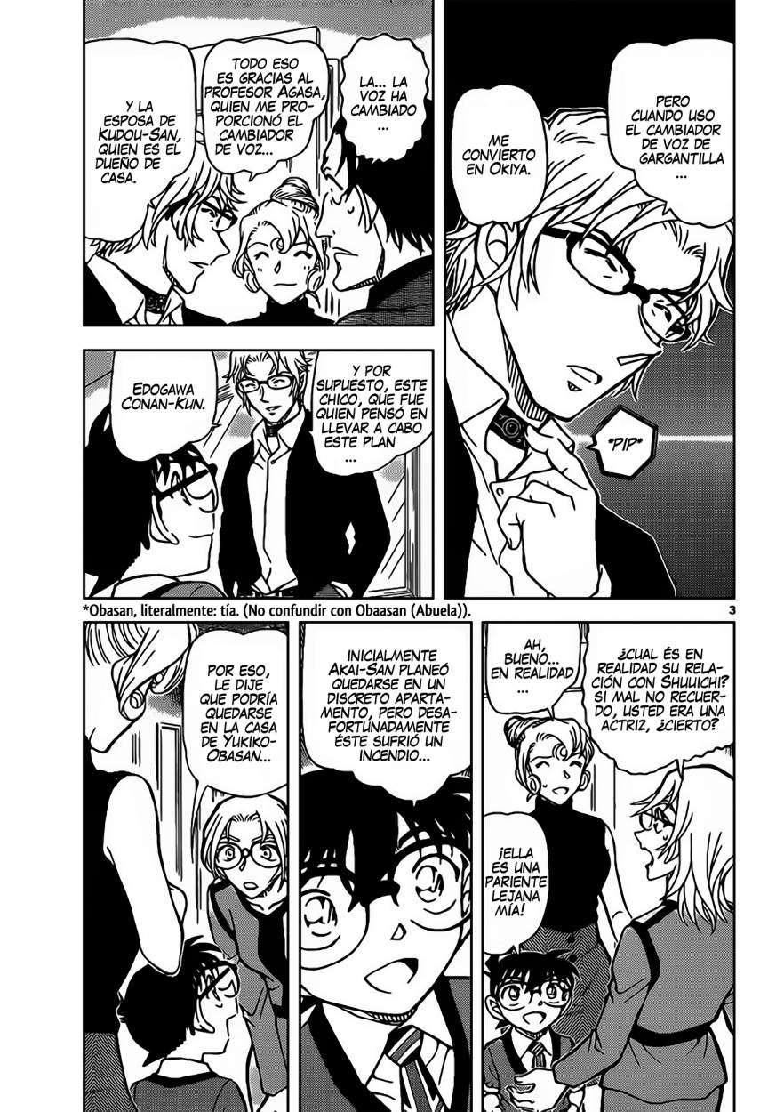 Detective Conan Capitulo 898: El Epílogo Escarlata página 4