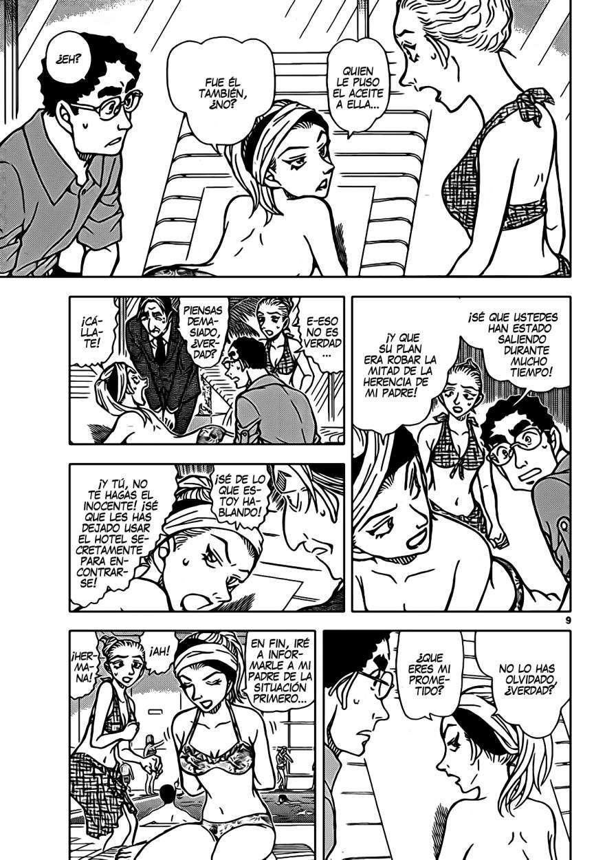 Detective Conan Capitulo 903: El cadáver en el fondo de la piscina página 10
