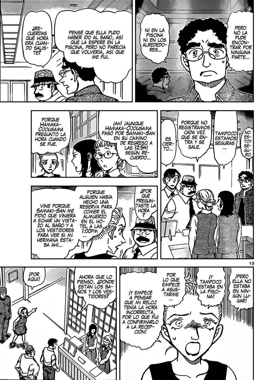 Detective Conan Capitulo 904: Fragmentos de vidrio hundidos página 14