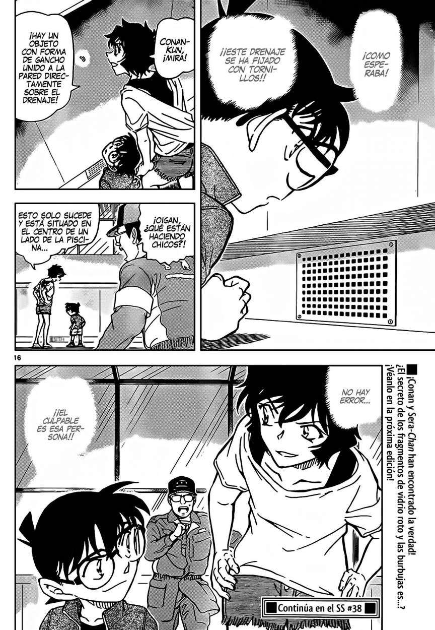 Detective Conan Capitulo 904: Fragmentos de vidrio hundidos página 17