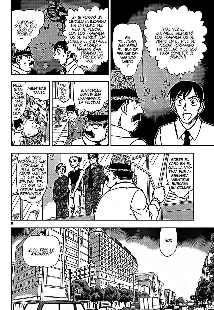 Detective Conan Capitulo 904: Fragmentos de vidrio hundidos página 9