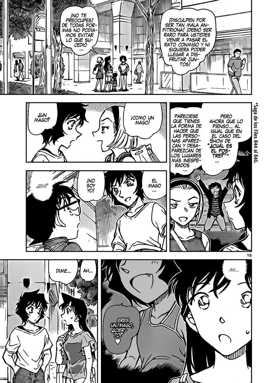Detective Conan Capitulo 905: La verdad que se asoma a la superficie página 16
