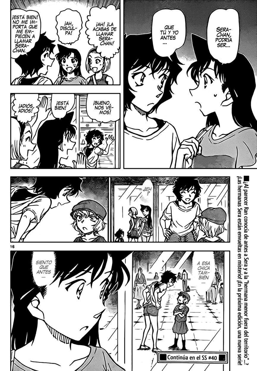 Detective Conan Capitulo 905: La verdad que se asoma a la superficie página 17