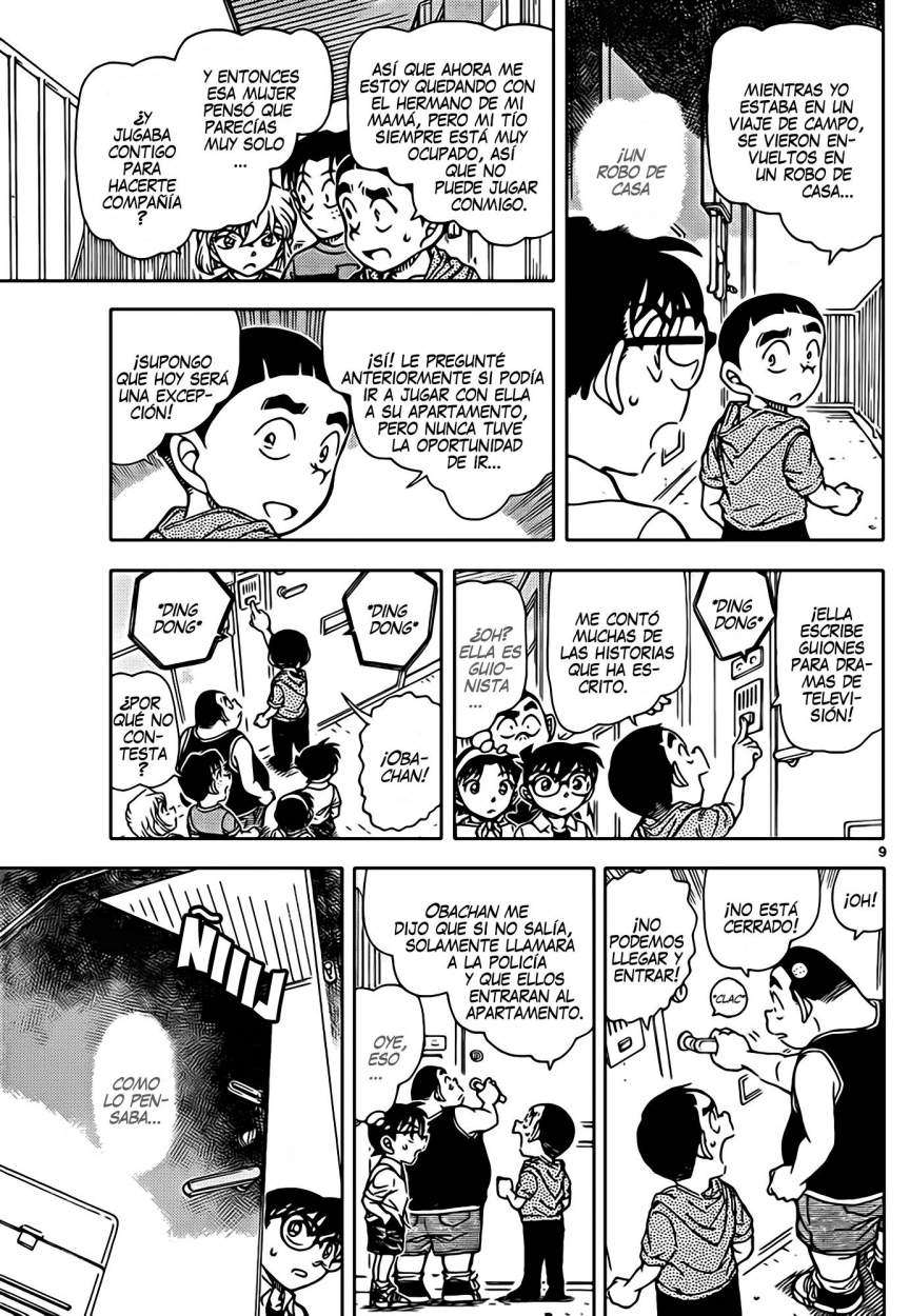 Detective Conan Capitulo 906: La señora amable página 10